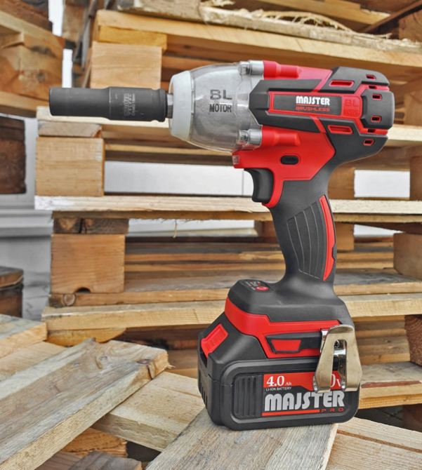 Гайковерт аккумуляторный ударный 750Нм Majster Polska (Польша) Киев - изображение 7