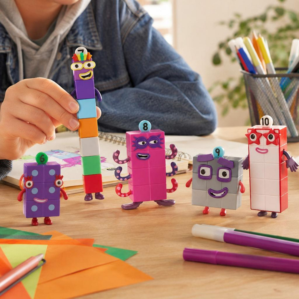 Набір ігрових фігурок Numberblocks Друзі від 6 до 10 Вінниця - фото 4