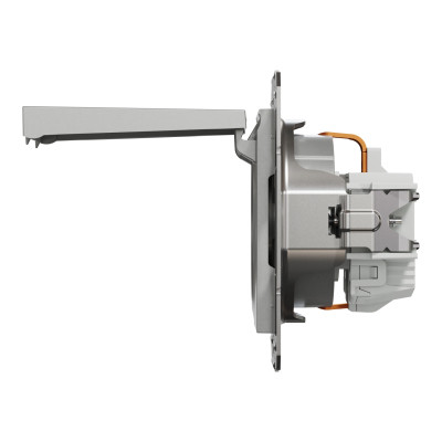 Розетка Schneider Electric ASFORA з кришкою, алюміній (EPH3100161) Вінниця - фото 4