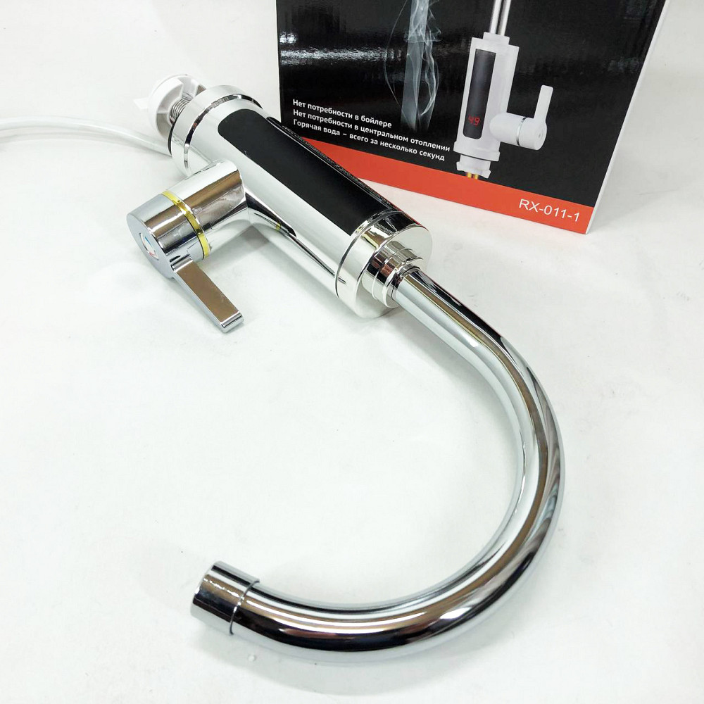 Бойлер електричний кран Delimano, Нагрівник миттєвий насадка на кран, Проточний водонагрівач JO-19 Івано-Франківськ - фото 9