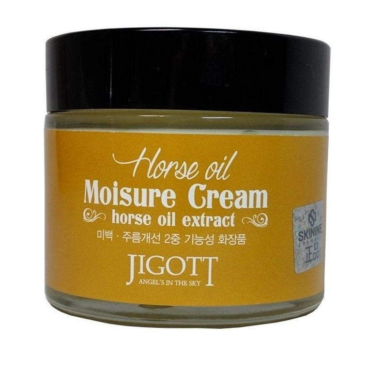 Крем для лица Лошадиный жир HORSE OIL Moisture Cream Jigott 70 мл Киев - изображение 1