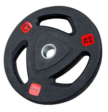 Диск для штанги VNK Black 25 кг (1 шт) Кам'янське