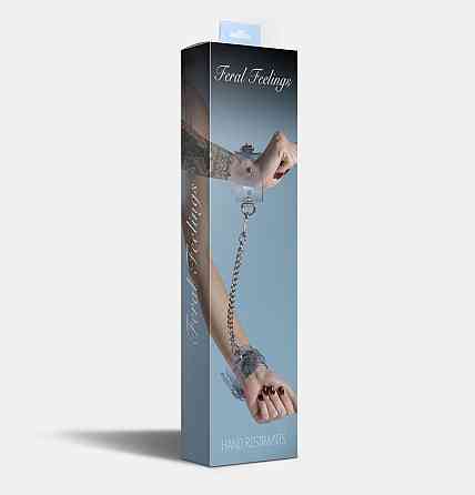 Наручники Feral Feelings - Hand Restraints Trasparent Sex Aura Київ