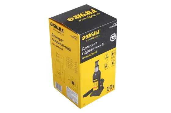 Домкрат гідравлічний 10 т 230-460м Sigma з передохр. клапаном Вінниця