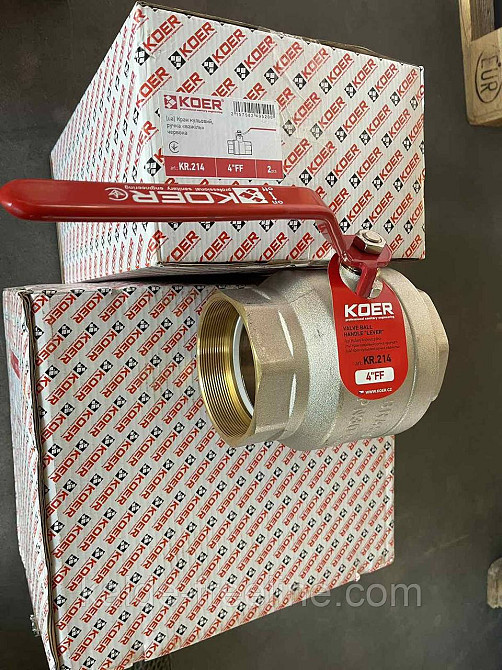 Кран кульовий 3" ГГР Koer Харків - фото 7