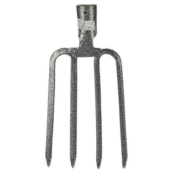 Вила садово-городні 4 плоских зуби 170×280 мм GRAD (5053805) Київ