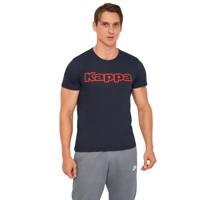Футболка Kappa T-shirt Mezza Manica Girocollo K1335 BluNavy con stampa logo pet темно-синій M (8032606509757) Вінниця - фото 1