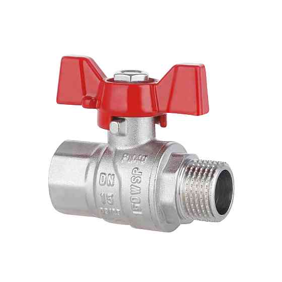 Кран кульовий Thermo Alliance Forte 1/2" ВН для води (метелик) SF607W15 Київ