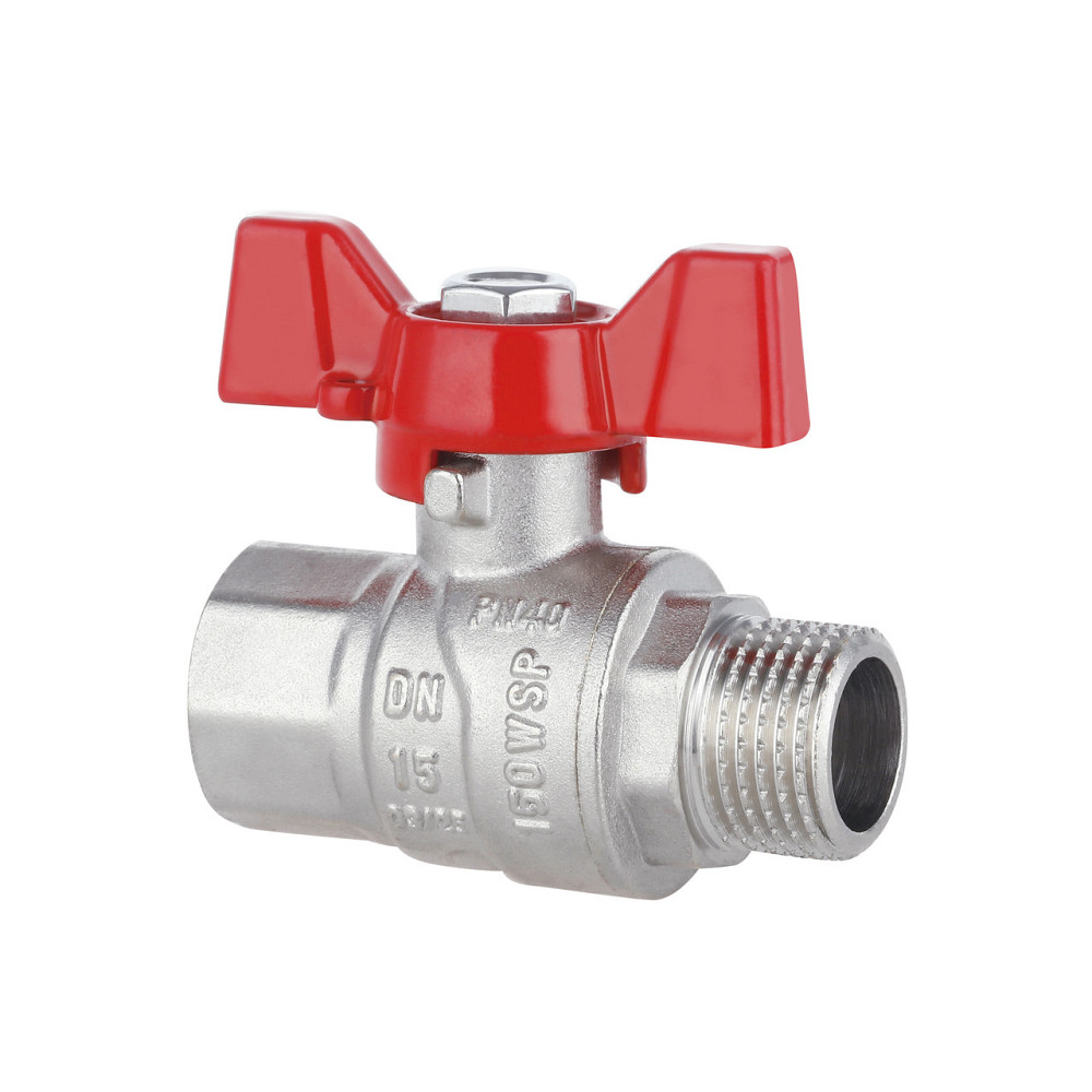 Кран кульовий Thermo Alliance Forte 1/2" ВН для води (метелик) SF607W15 Київ - фото 3
