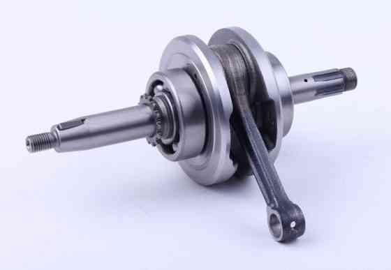 Коленвал + подшипник, пара: 6304 - 72CC мопед Дельта /Альфа Мукачево