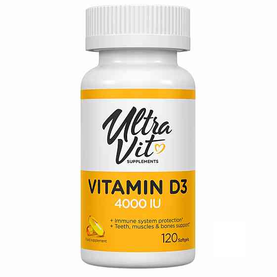 Vitamin D3 4000IU - 120 softgels Луцк