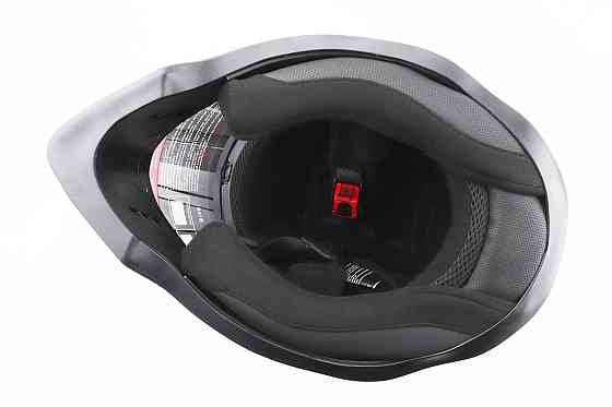 Шолом кросовий/ендуро/АТV зі склом BLD-819-7 S (55-56см), ЧОРНИЙ/СІРО-СИНІЙ Киев