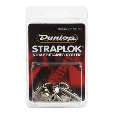 Стреплок для ремня Jim Dunlop Straplok Strap Retainers Original - Nickel (SLS1101N) Винница