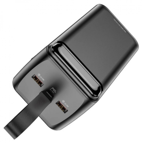 Power Bank Повербанк с быстрой зарядкой и фонарем 50000mAh BOROFONE BJ14D PD20W+QC3.0 Одесса