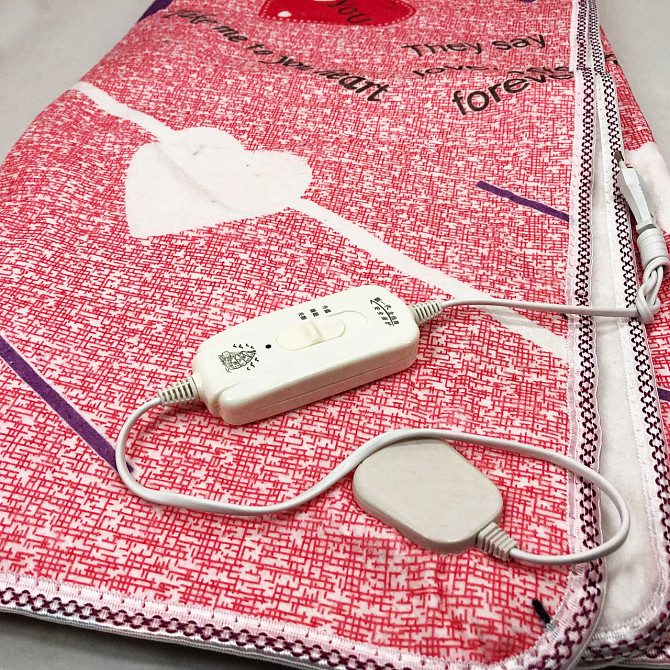 Електро ковдра електрична Electric Blanket 170х150 см, Електричне простирадло для дому NQ-26 Одеса - фото 9