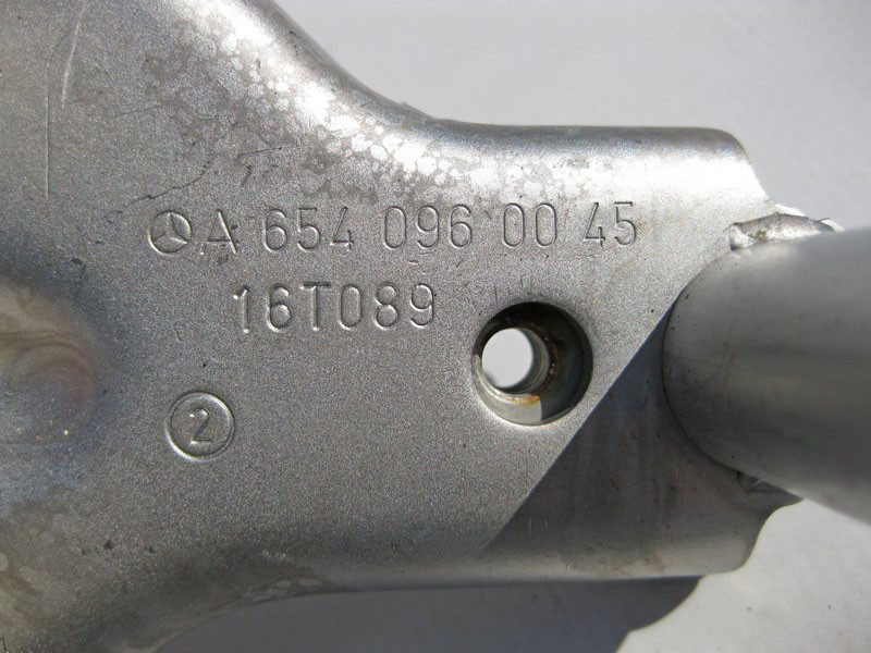 Mercedes-Benz  A6540960045 Кронштейн турбіни для двигуна OM654 R4 2.0 Diesel Одеса - фото 3