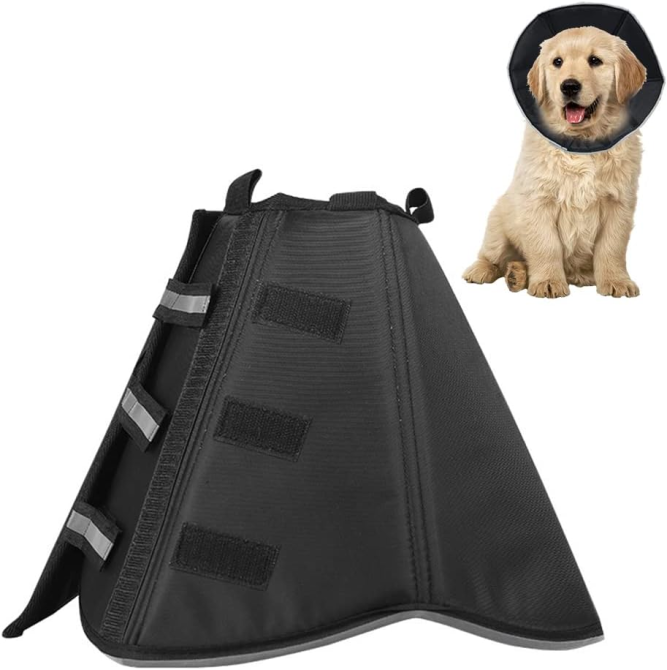 Конусний нашийник Gobesty із застібкою на липучці Луцьк - фото 1