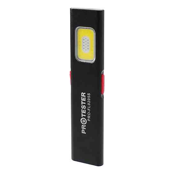 Ліхтарик кишеньковий EDC світлодіодний (COB) акумуляторний з магнітом PROTESTER PRO-FL0205S Чернігів