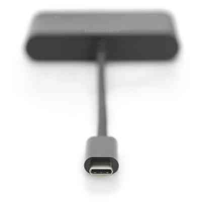 Переходник USB-C to HDMA 2xUSB Digitus (DA-70855) Винница