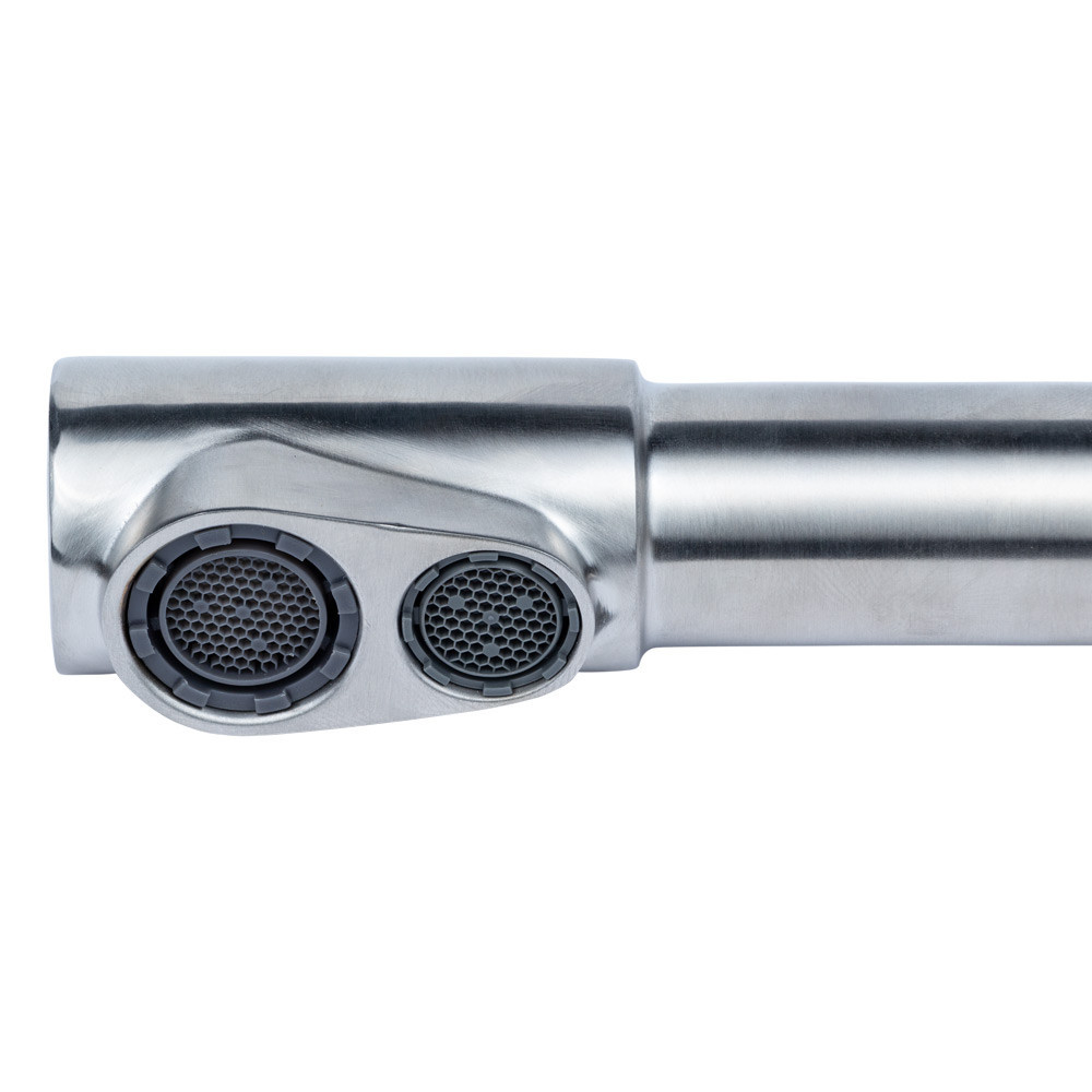 Змішувач KT Ø35 для кухні гусак з виходом для питної води на гайці SS AQUATICA KT-4B770P (9722121) Київ - фото 4