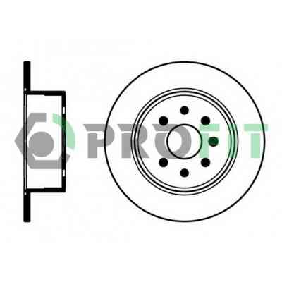 Тормозной диск Profit 5010-0814 Винница
