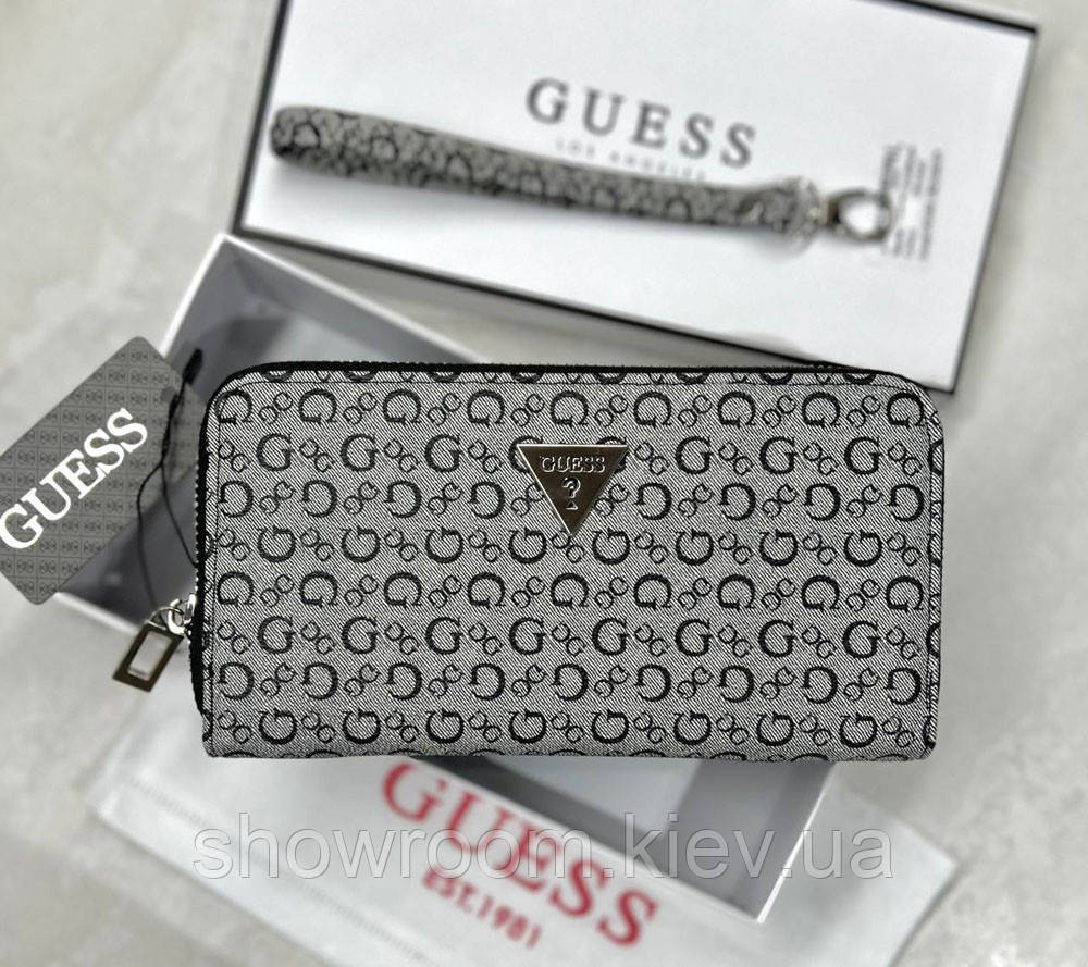 Жіночий гаманець на змійці (1211) сірий Київ - фото 1