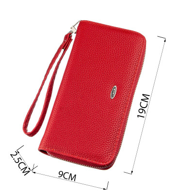 Кошелек Kivi Из экокожи флотар Красный (19015) Винница - изображение 4