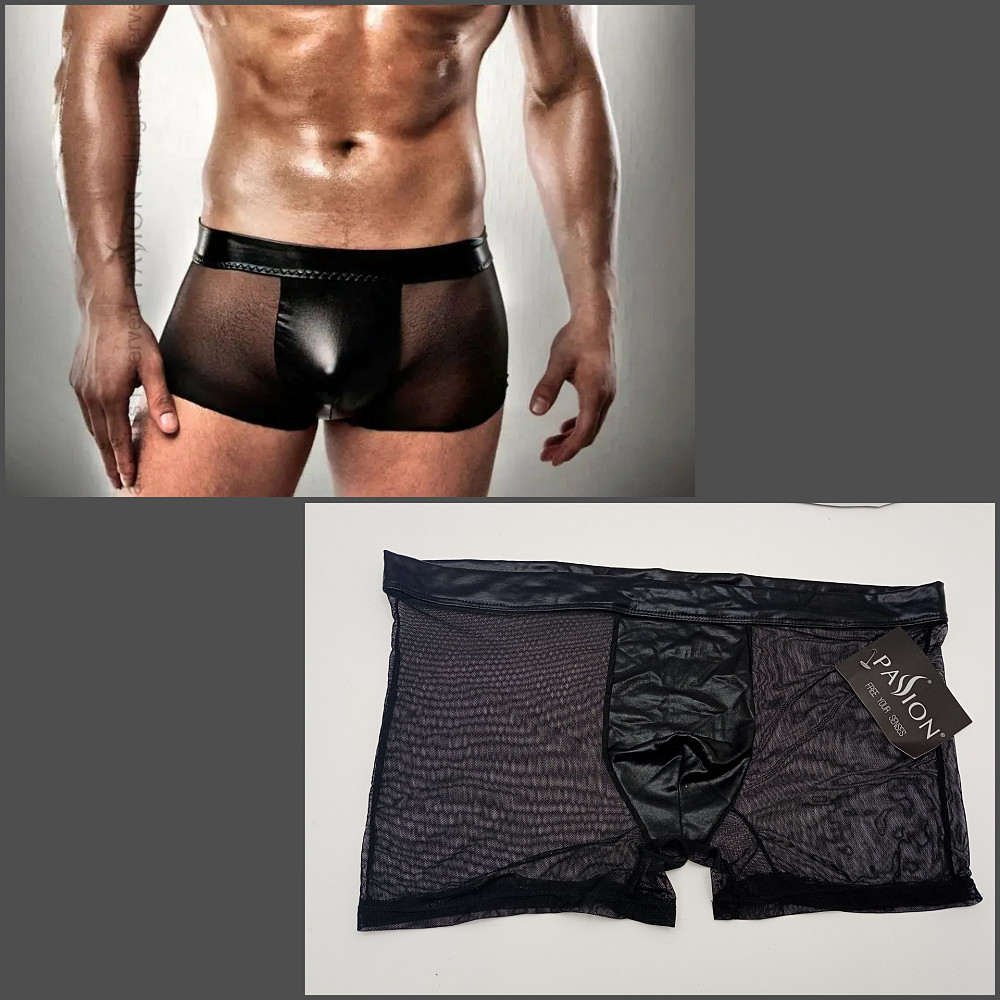 Прозорі чоловічі еротичні труси Passion Луцьк - фото 1