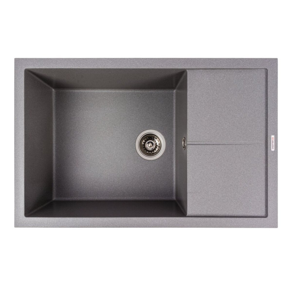 VALESO Гранітна мийка VALESO CALYPSO 7950 матова Сірий мусон Коломыя - изображение 9