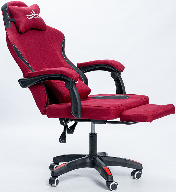 Кресло геймерское DIEGO Soft Cherry Киев - изображение 4