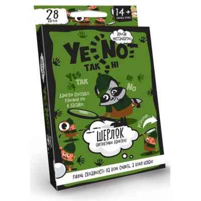 Настольная игра Danko Toys ДаНет. Шерлок (укр) (YEN-01-04U) Винница