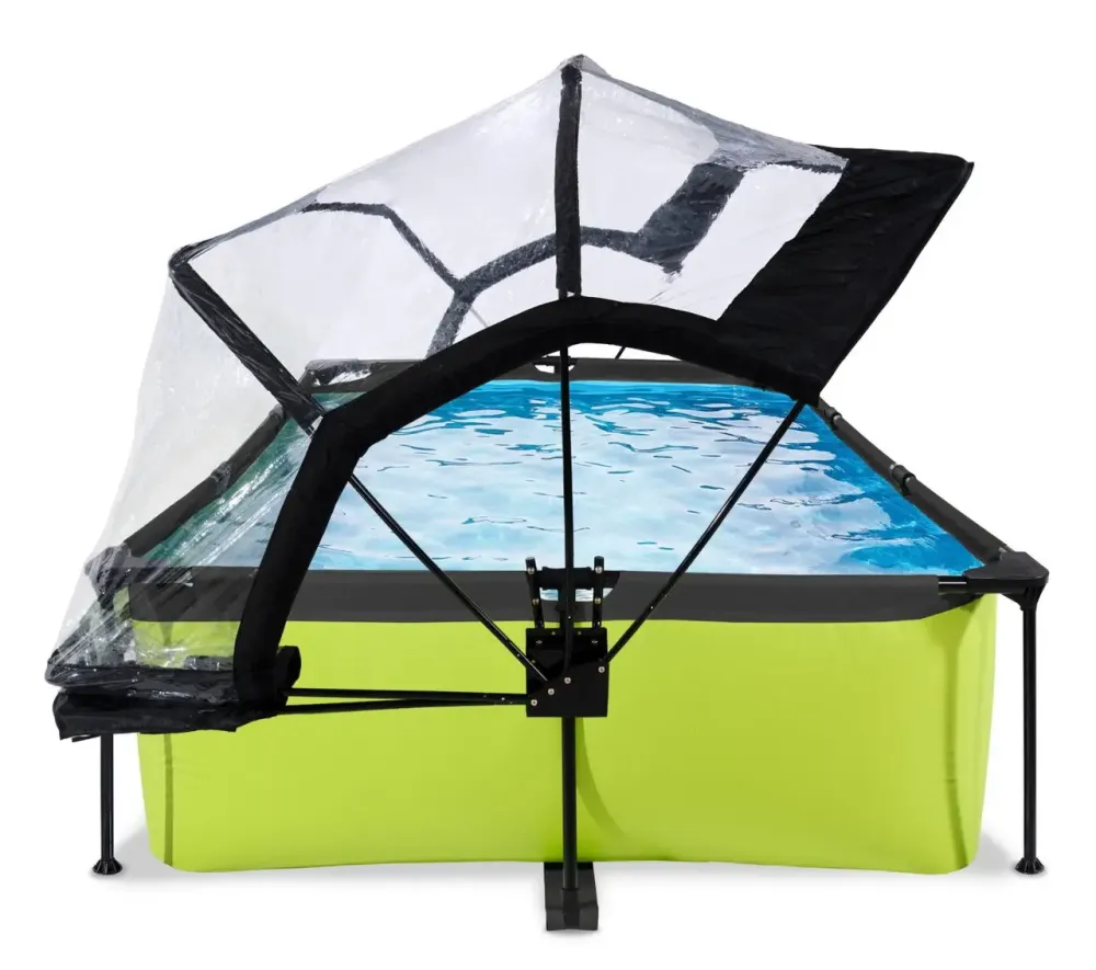 Бассейн EXIT с куполом 220х150х65 см в цвете Lime Київ - фото 7