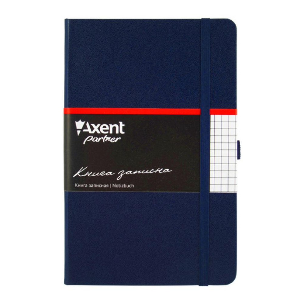 Книга записная Axent Partner, 125*195, 96sheets, square, blue (8201-02-А) Винница - изображение 1