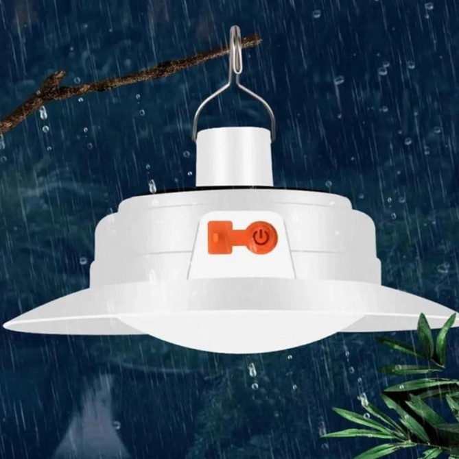 Ліхтар кемпінговий Ma-100 8836 із сонячною батареєю, білий Винница - изображение 8