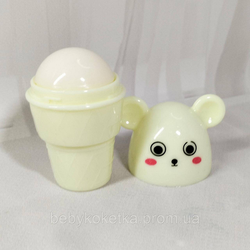 Дитячий бальзам для губ зволожувальний Magic Your Life Lip Balm Морозиво зоопарк Львів - фото 2