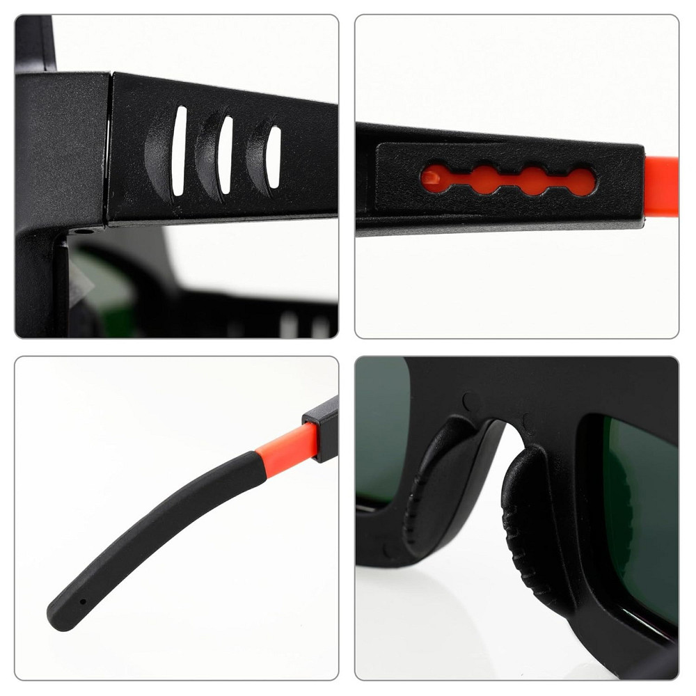 Захисні окуляри для зварювальних Хамелеон + чохол / Окуляри зварювальні з затемненням / Окуляри для зварювальника Київ - фото 4