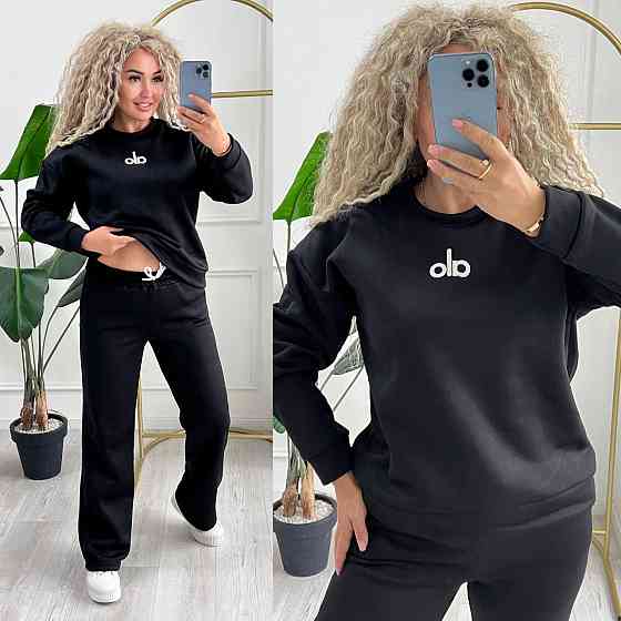 Женский спорт костюм со штанами палаццо Одесса