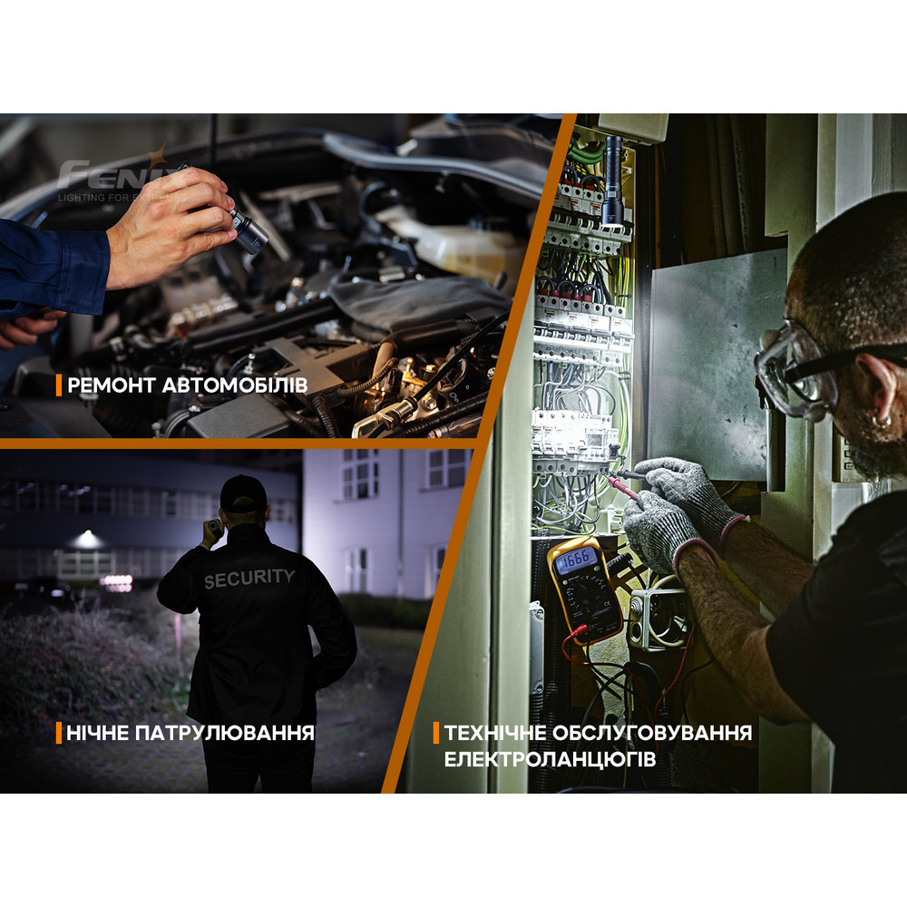 Фонарь ручной Fenix C6 V3.0 лимитированная серия (Голубой) Винница - изображение 9