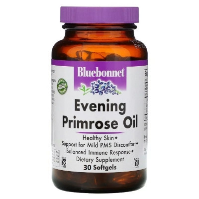 Вітамінно-мінеральний комплекс Bluebonnet Nutrition Масло Примули Вечірньої 1300мг, 30 желатинових капсул (BLB0920) Вінниця - фото 1