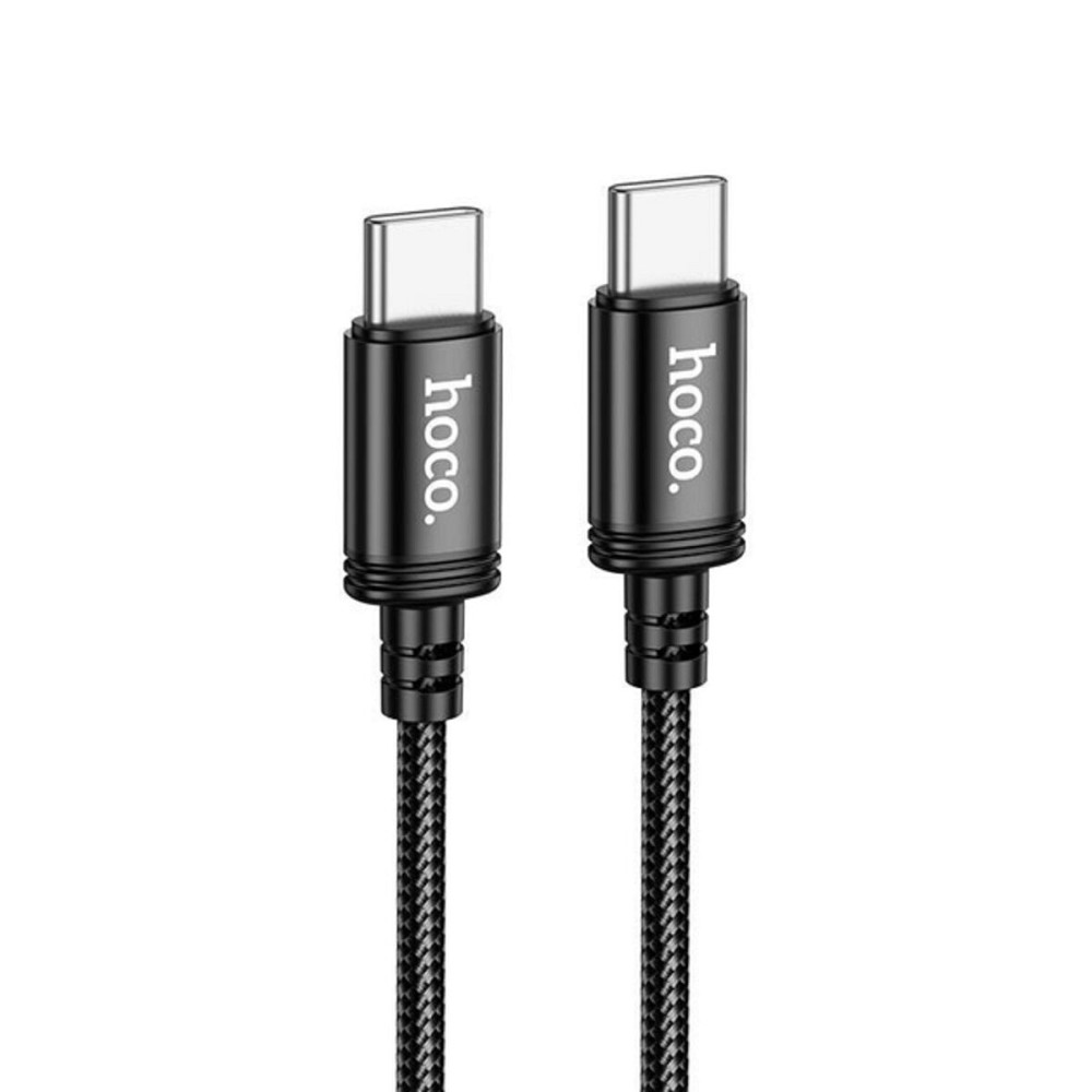 Кабель HOCO X89 Wind 60W charging data cable Type-C to Type-C Black (6931474784384) Київ - фото 2