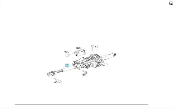 Mercedes-Benz  A2464602316 Рульова колонка механічна CLA Shooting Brake X117 CLA C117 GLA X156 A-class W176 B-class W242 B-class W246 Одесса