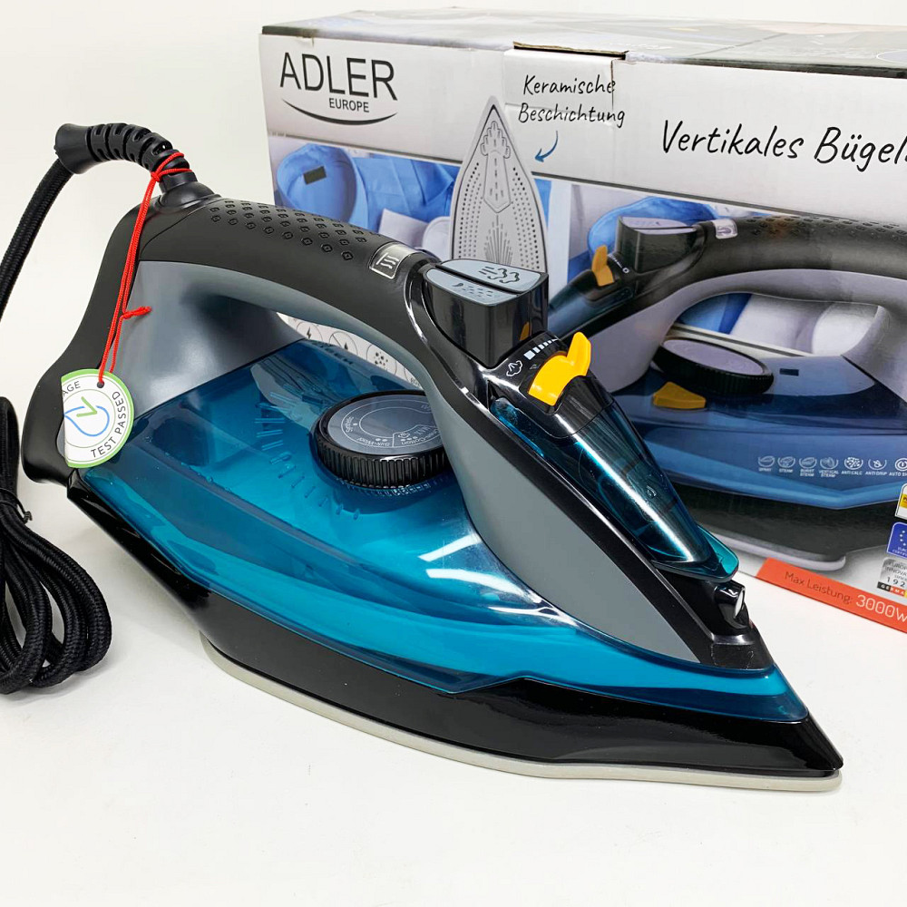 Утюг для одежды с функцией пара, Утюг электрический паровой Ручной бытовой с паром VL-95 Львов - изображение 8