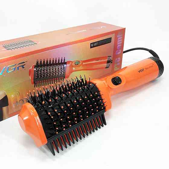 Щітка сушка для волосся фен для волосся, Фен з потужним мотором з холодним і теплим режимами WQ-19 Івано-Франківськ