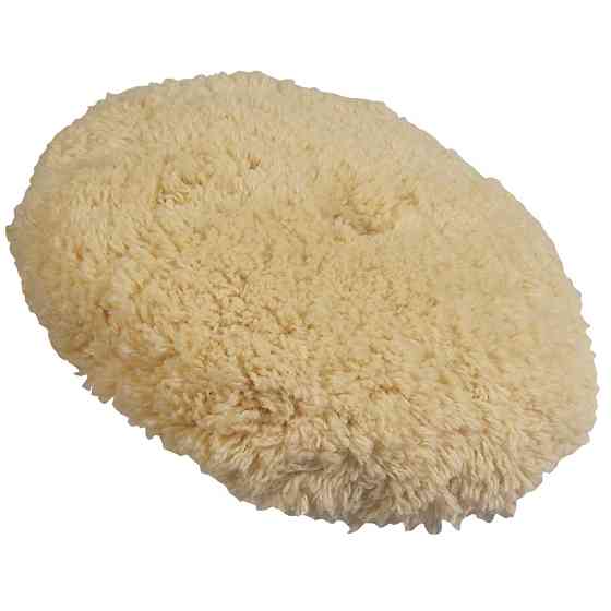 Круг (губка) полірувальний з вовни на липучці "Wool180" Ø180мм APP, 080612 Київ
