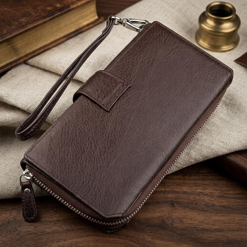 Кошелек женский ST Leather 18457 (SТ228) из натуральной кожи Коричневый Киев - изображение 11