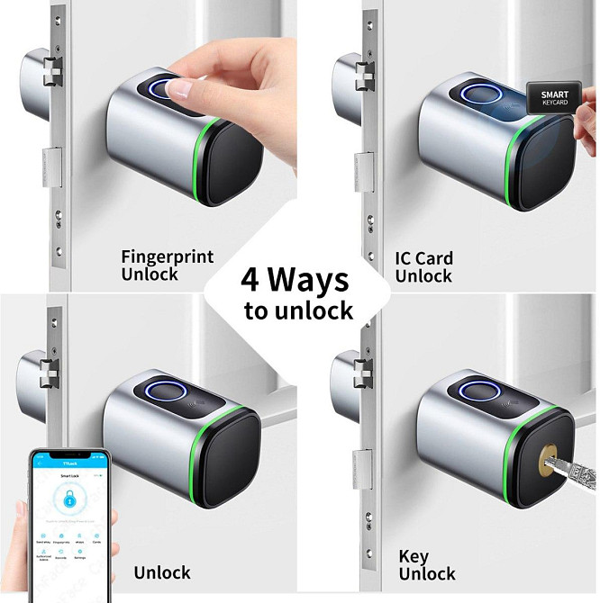 PES Cylinder 2 циліндр зі сканером відбитків пальця Київ - фото 7