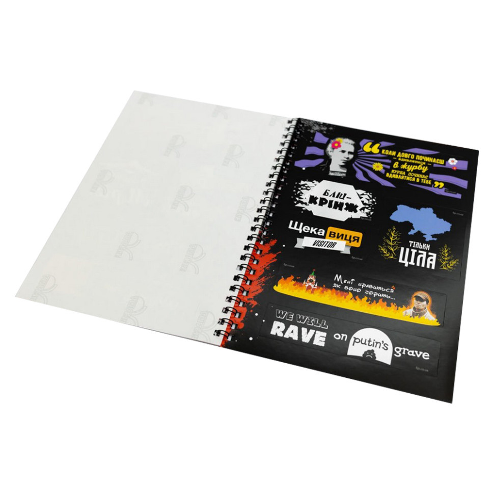 Патриотический стикербук FGS48 на украинском 48 стикеров Винница - изображение 3