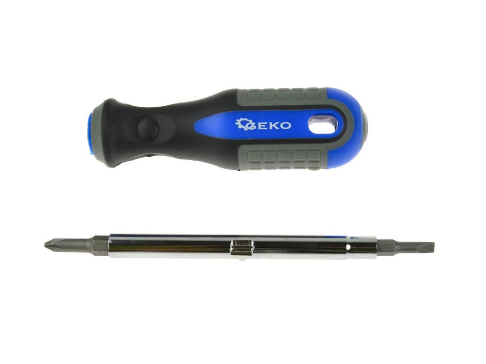 Викрутка "GeKo" (4в1) з двома двосторонніми бітами Киев - изображение 2