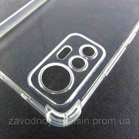 Xiaomi 12 Lite Прозрачный чехол (защита камеры + углы) Одесса
