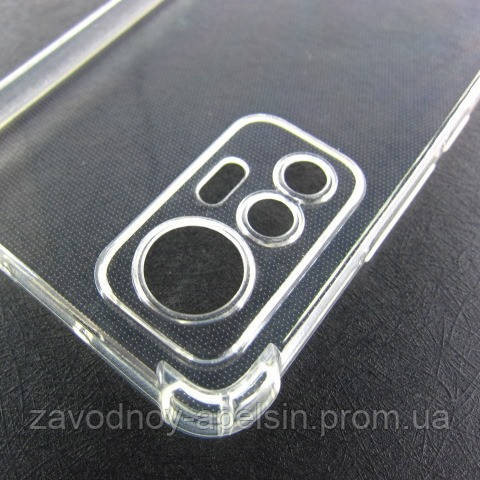 Xiaomi 12 Lite Прозорий чохол (захист камери + кути) Одеса - фото 3